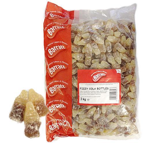 Barratts Fizzy Cola Bottles 3kg