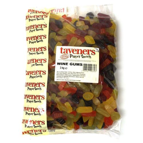 Buy Taveners Wine Gums 3kg Wholesale Online Alderwood Confectionery