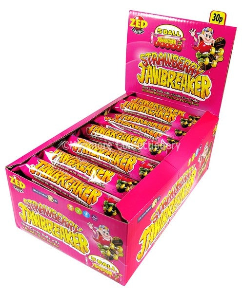 Zed Strawberry Jawbreakers 30*45c