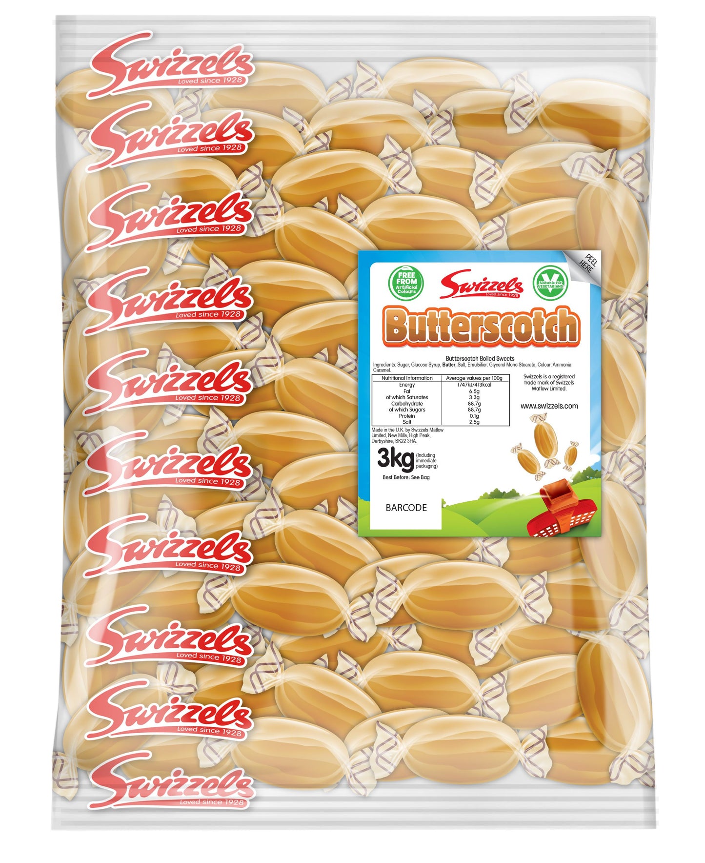 Swizzels ButterScotch 3kg