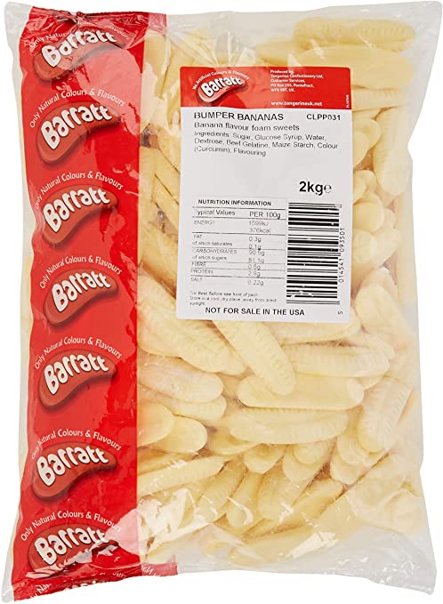 Barratts Bananas 2kg