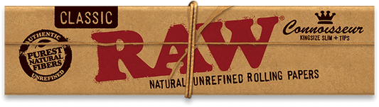 Raw Connoisseur Kingsize Papers & Tip